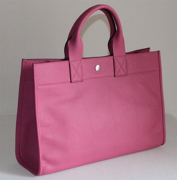 Replica Hermes Cowhide Cabag Weekender Bag Peach 6008 On Sale - Click Image to Close